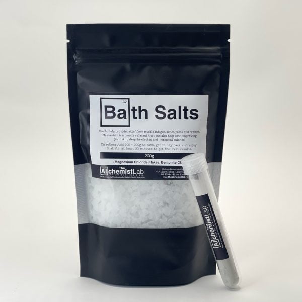 Bath Salts 200g | Relieve Aches + Pains | The Alchemist Lab